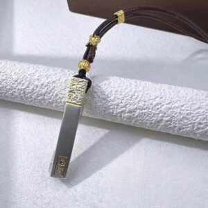 Antique Gilded 'Turn the Tide' Pendant - Gilded Version